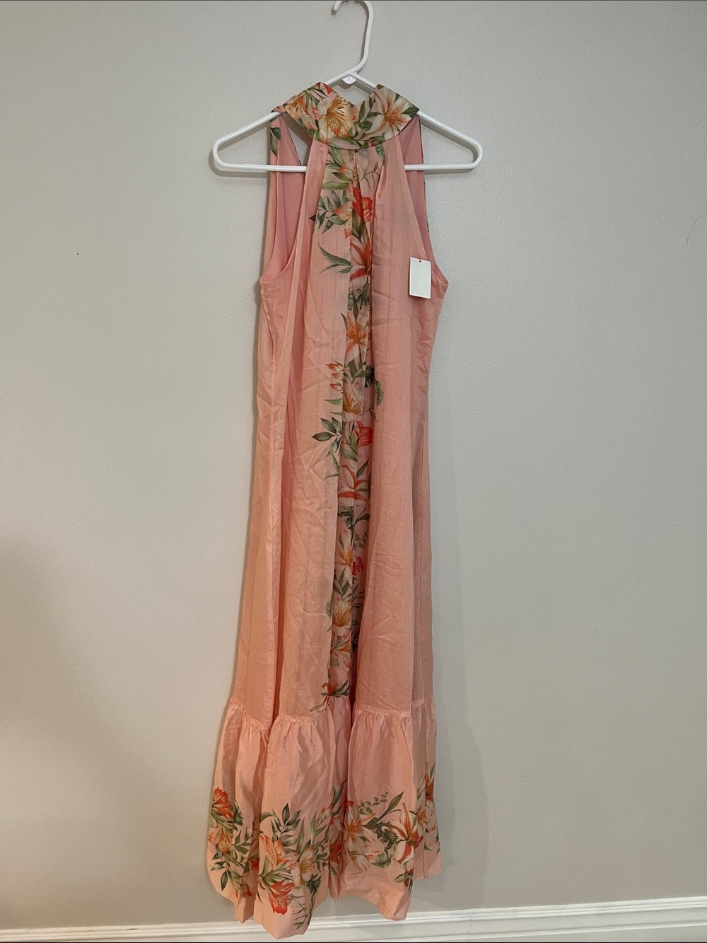 Versona Pink Floral Maxi Dress